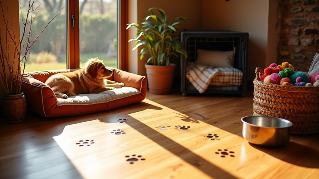 comfortable dog friendly spaces