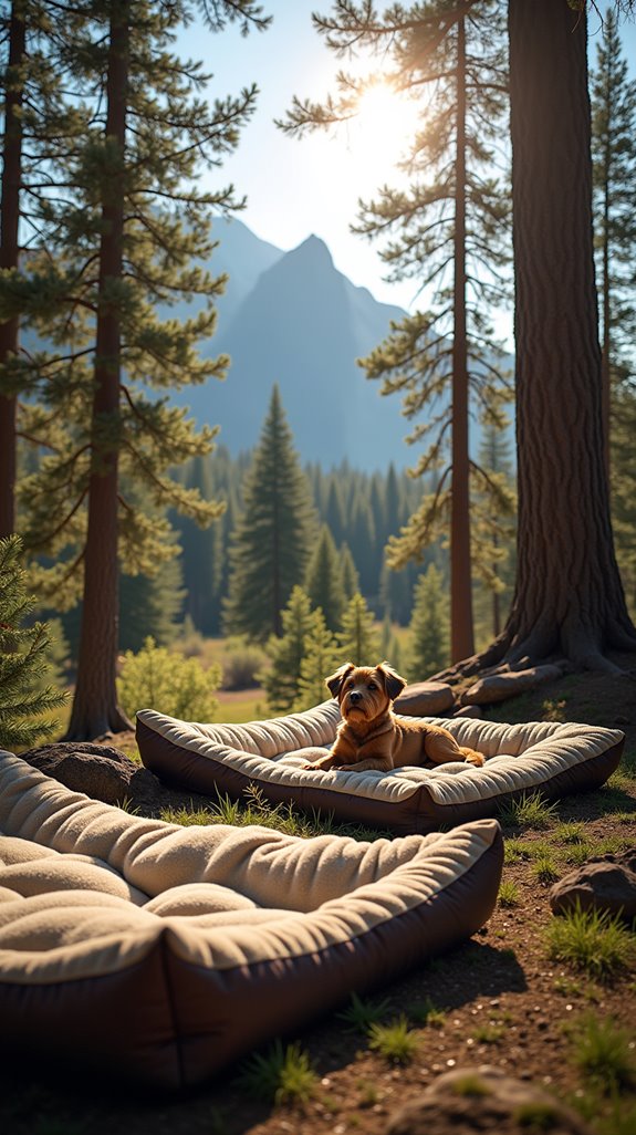 comfortable outdoor dog bed