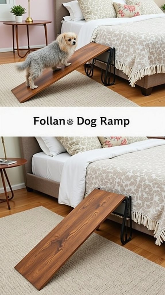 convenient lightweight dog ramp