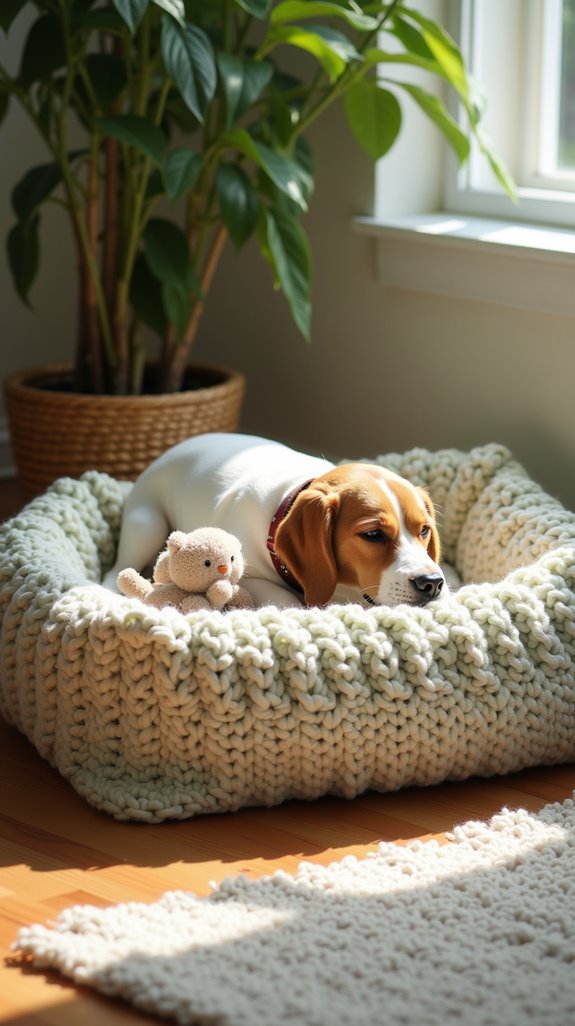 cozy and stylish dog bed