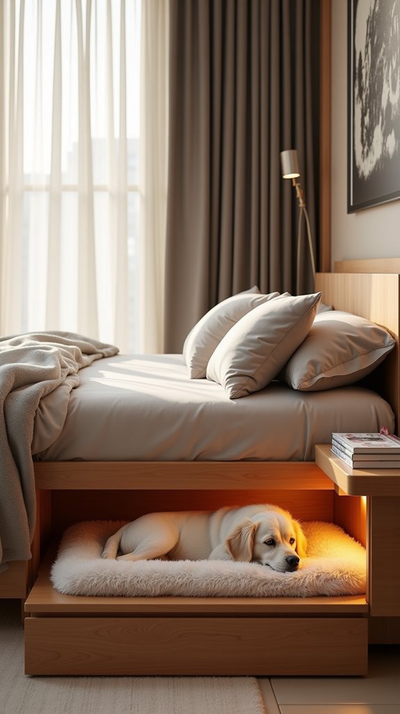 cozy bed frame solution