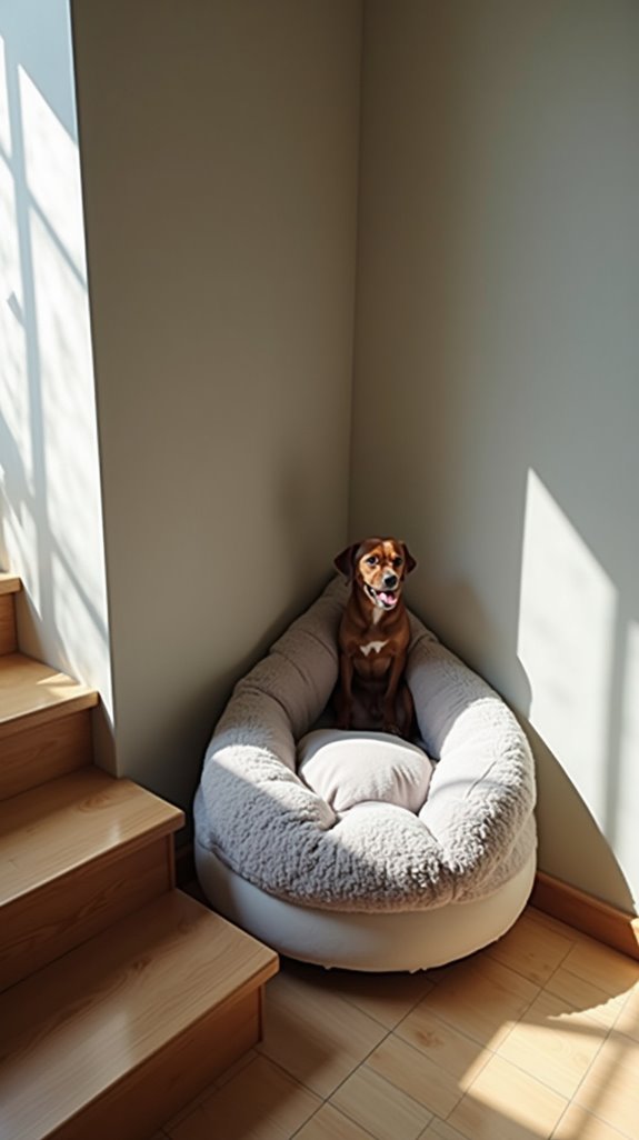 cozy corner dog bed