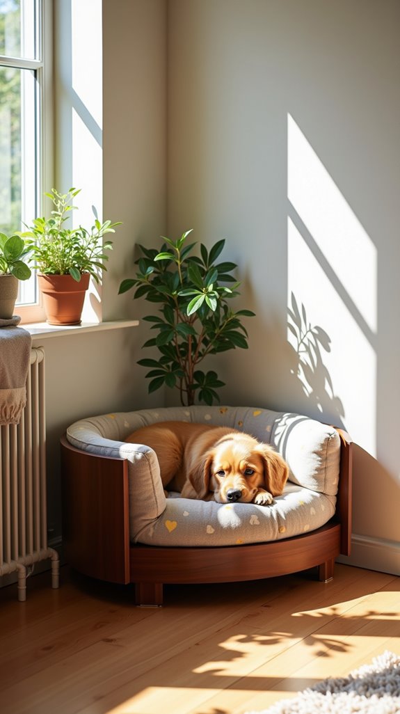 cozy corner dog cradle