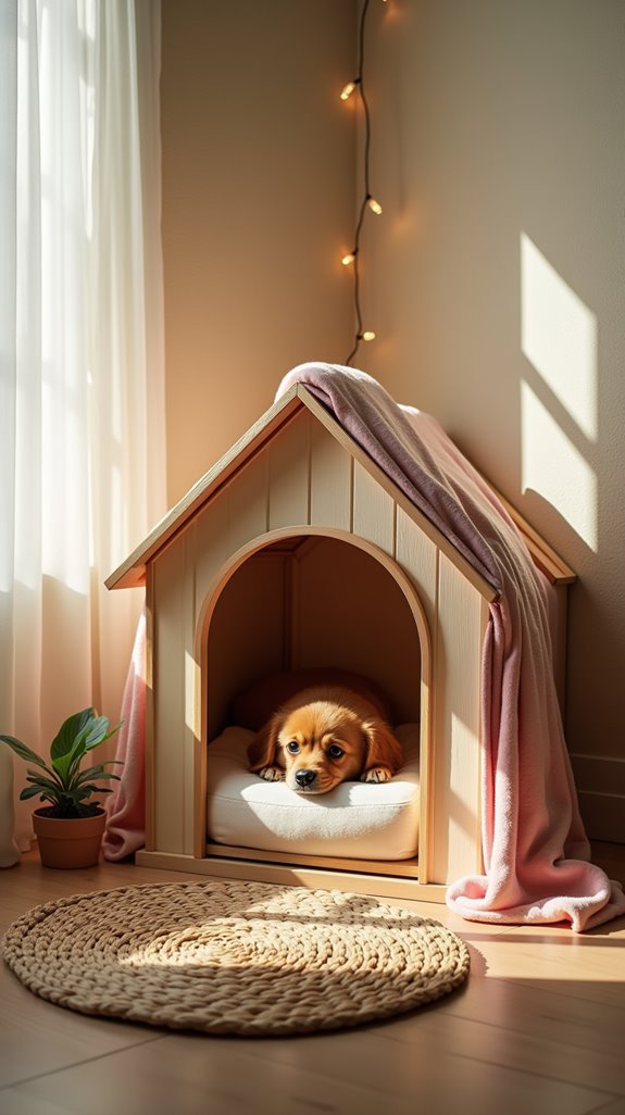 cozy corner dog retreat