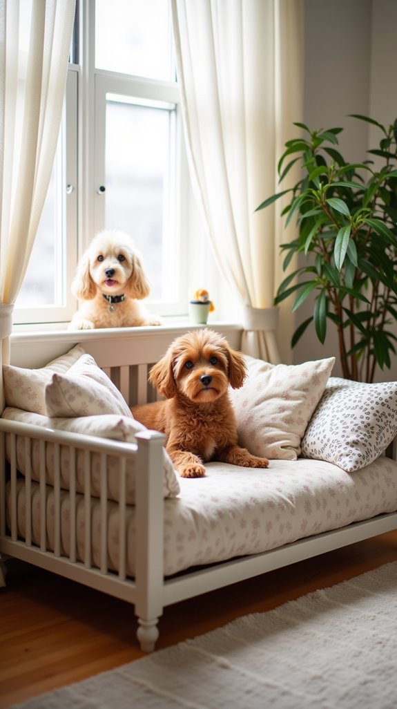 cozy dog den pillows