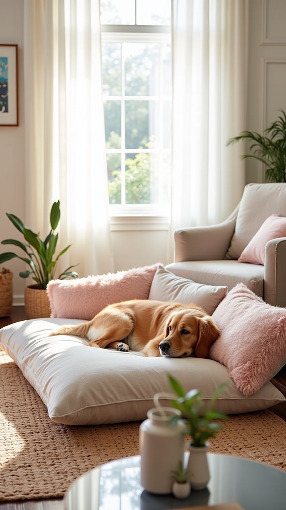 cozy durable lounging cushions