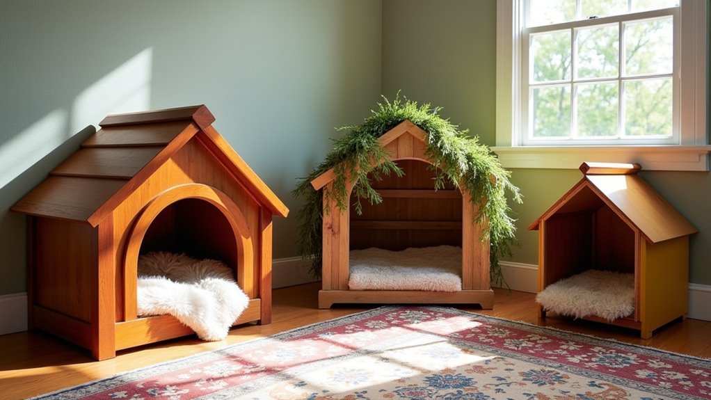 cozy indoor dog houses