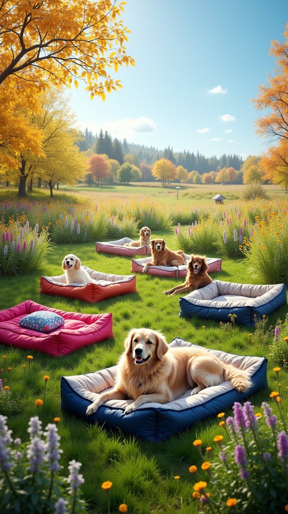 cozy portable dog bed