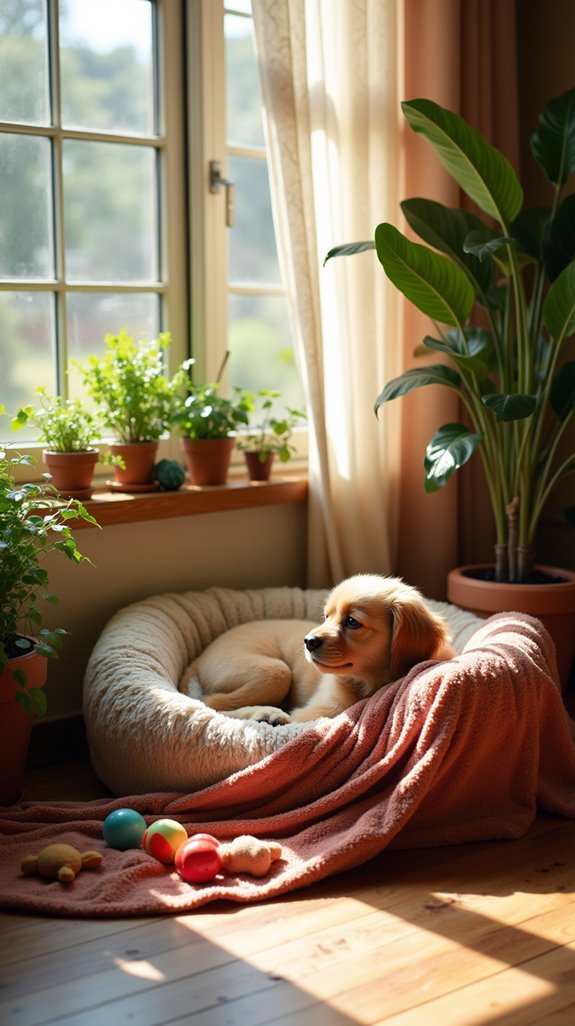 cozy retreat for dogs