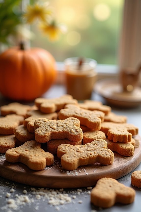 crispy bacon dog biscuits
