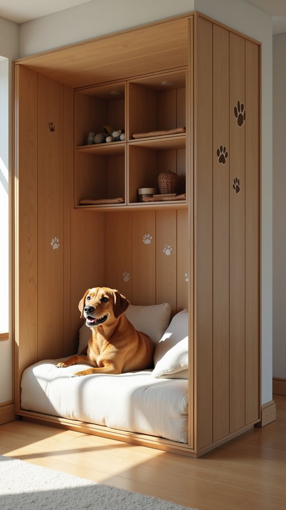 customizable dog nook design