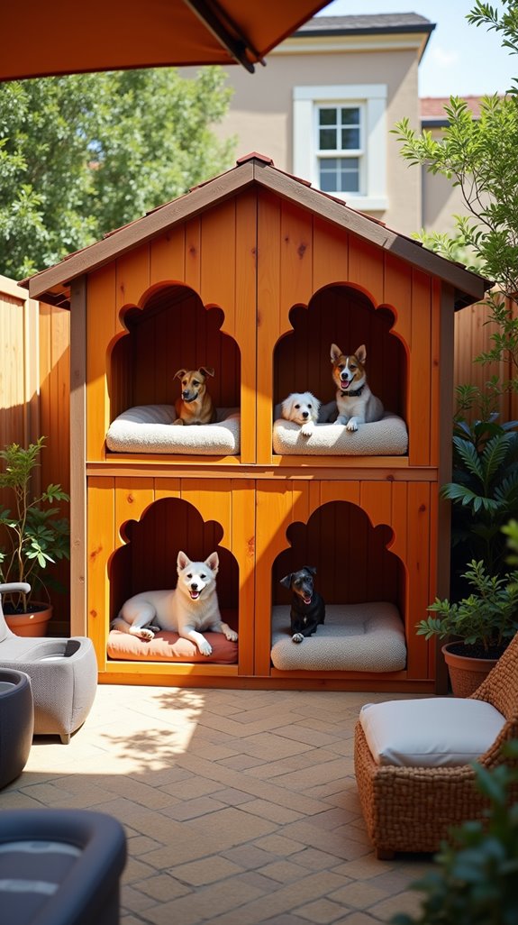 customizable dog playhouses options