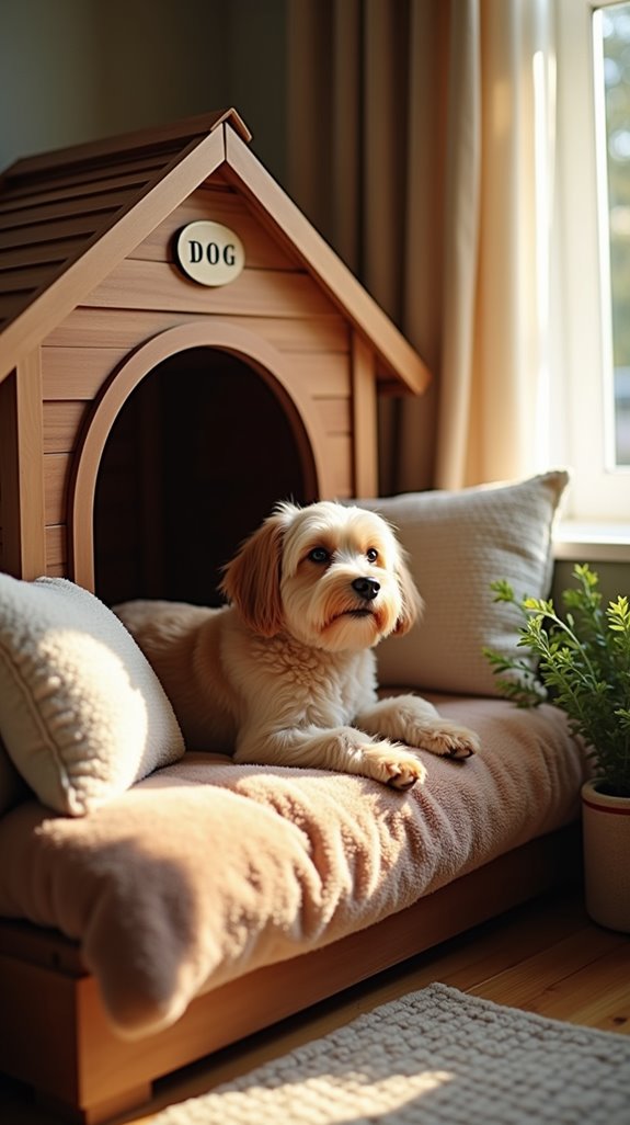customized cozy dog nook
