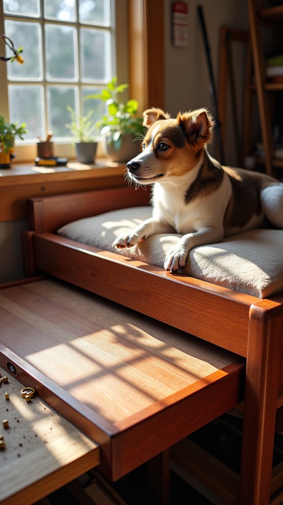 diy dog bed extension