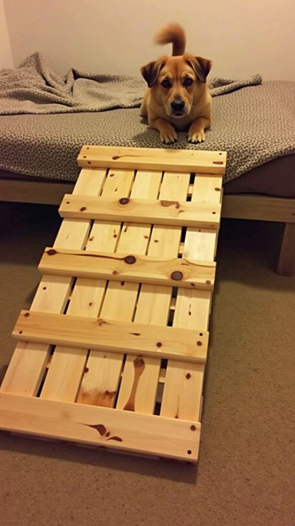 diy wooden dog ramp
