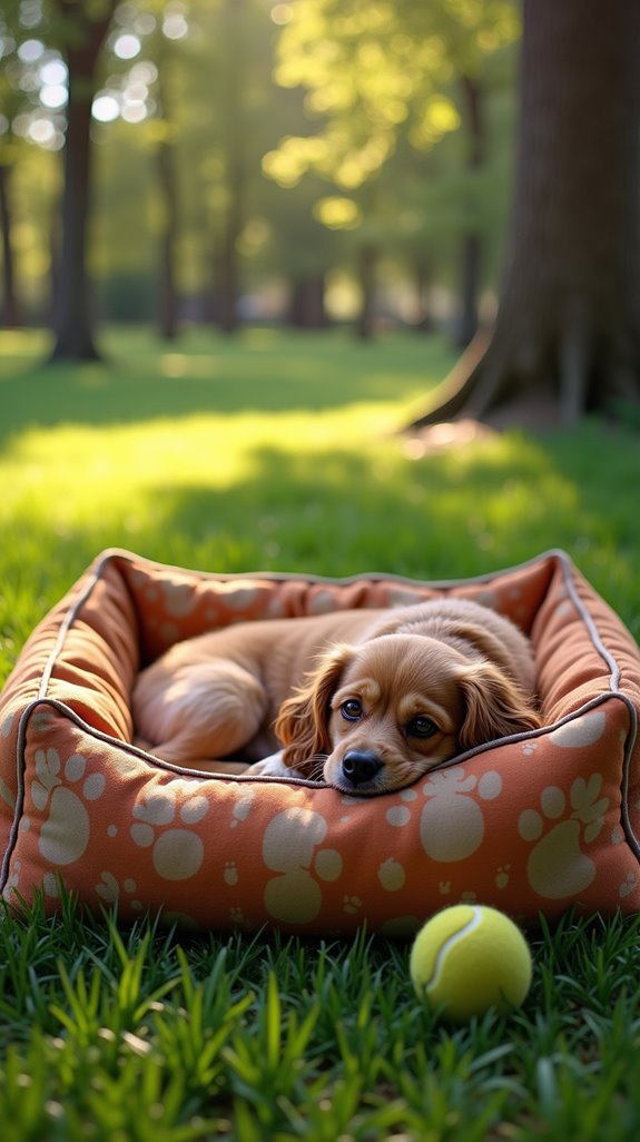 durable comfortable outdoor dog bed