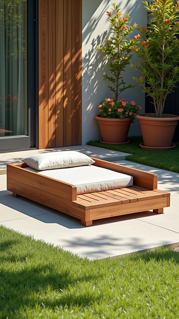 durable outdoor dog bed