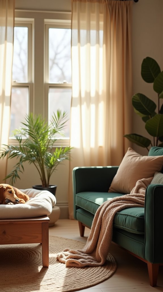 earthy tones for tranquility