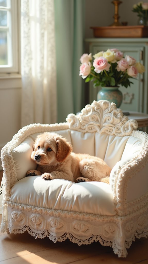 elegant vintage dog beds