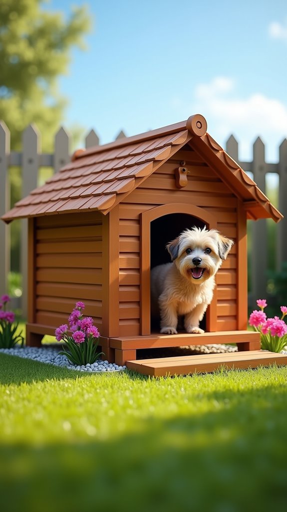 elevated cozy dog retreat