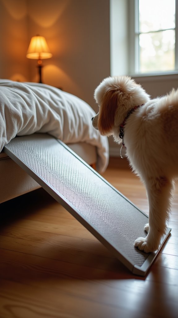 foldable aluminum dog ramp