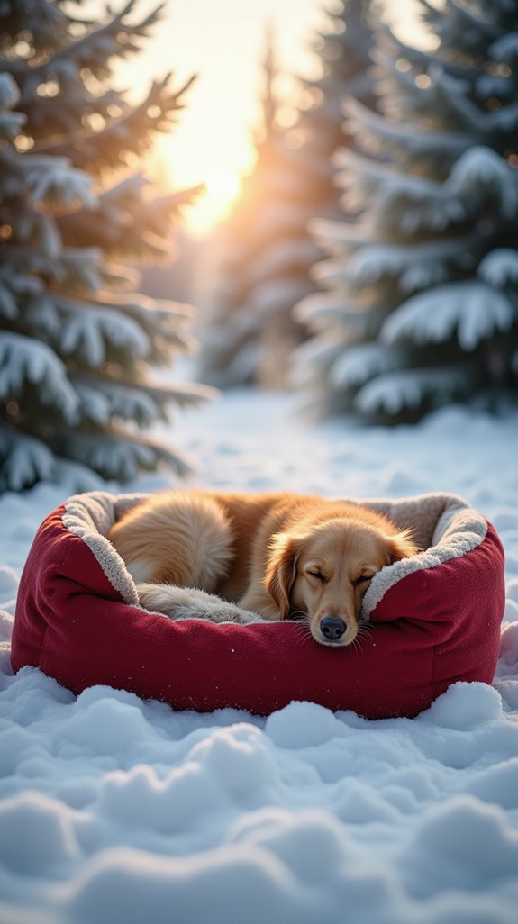 heated cozy dog beds