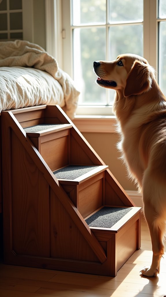 heavy duty dog steps safety