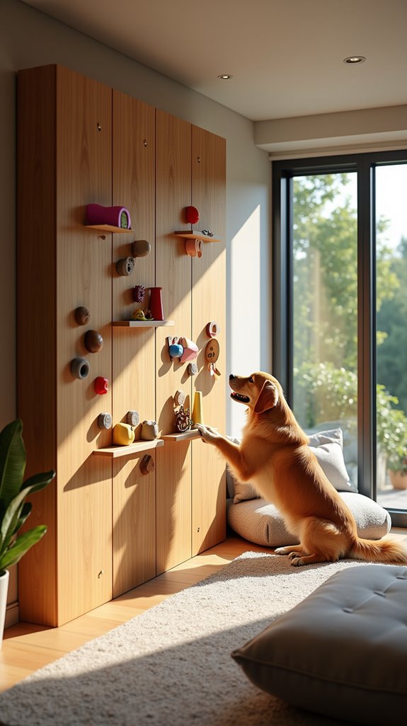 interactive dog play area