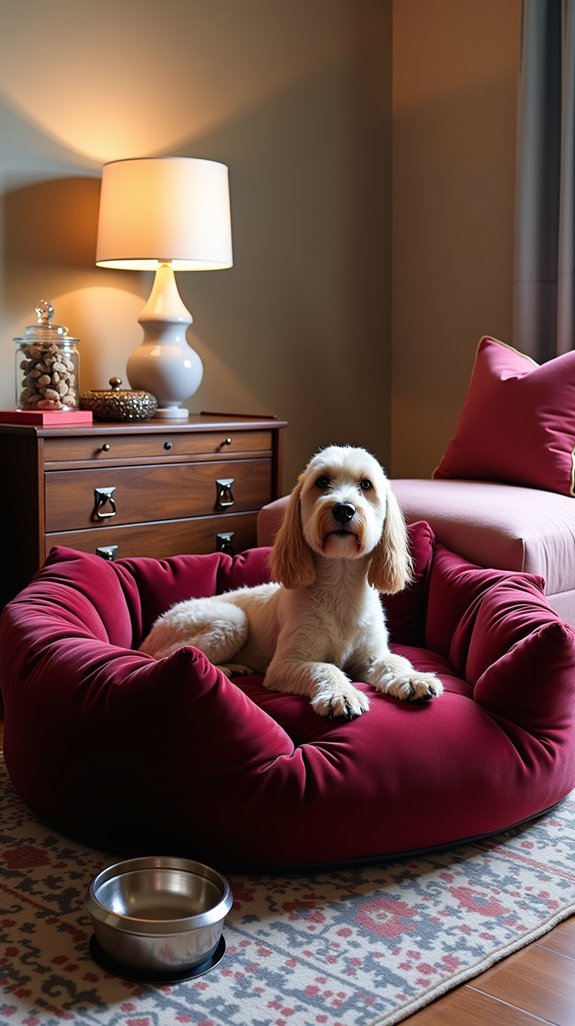 luxurious dog bed sanctuary