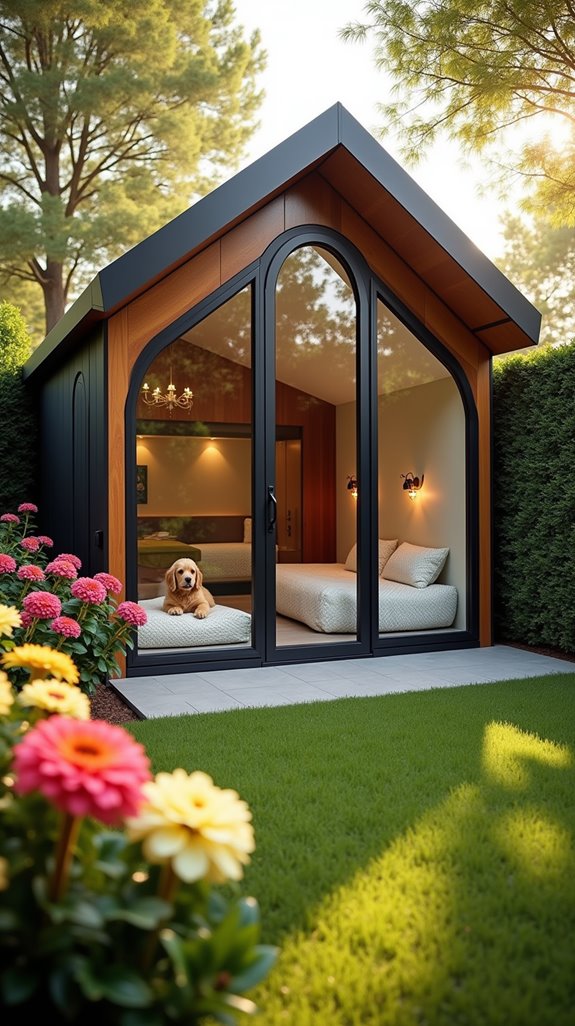 luxury canine living space