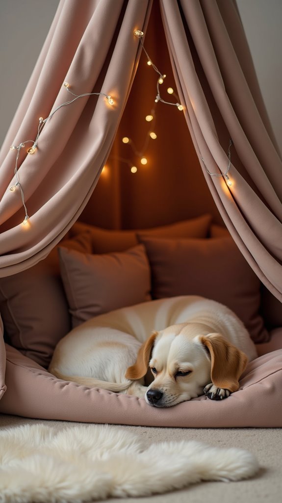 luxury pillow dog retreat