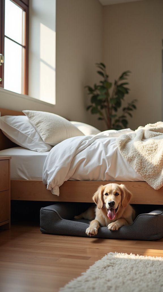 modern stylish dog mattress
