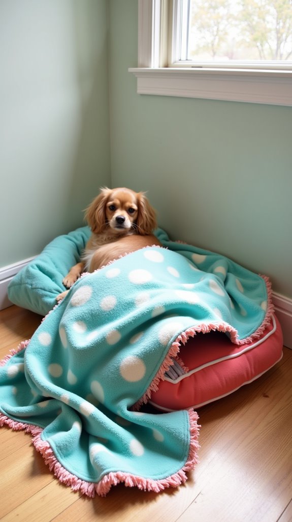 no sew fleece pillow project