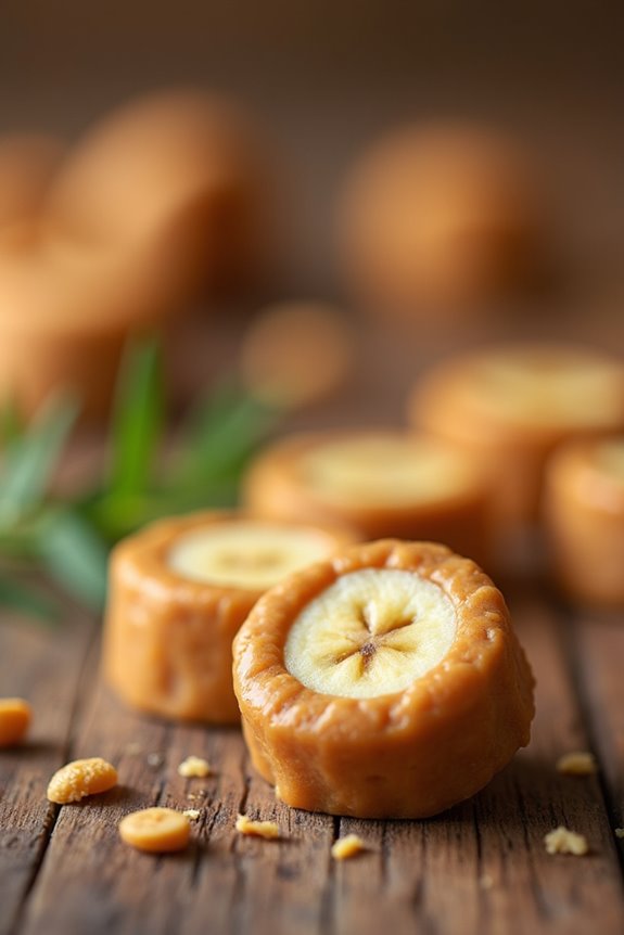 peanut butter banana treats