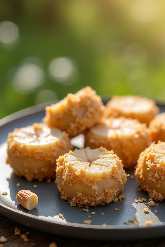 peanut butter banana treats