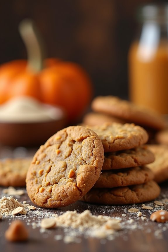 peanut butter carrot cookies