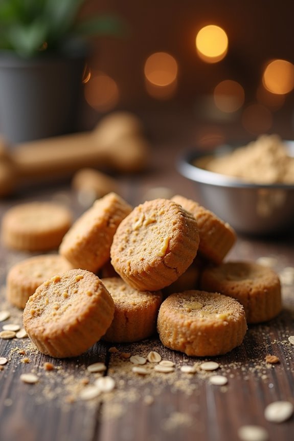 peanut butter dog treats