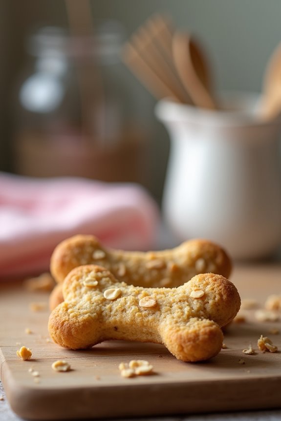 peanut butter dog treats