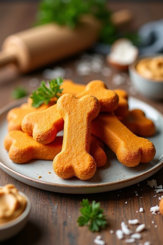peanut butter dog treats