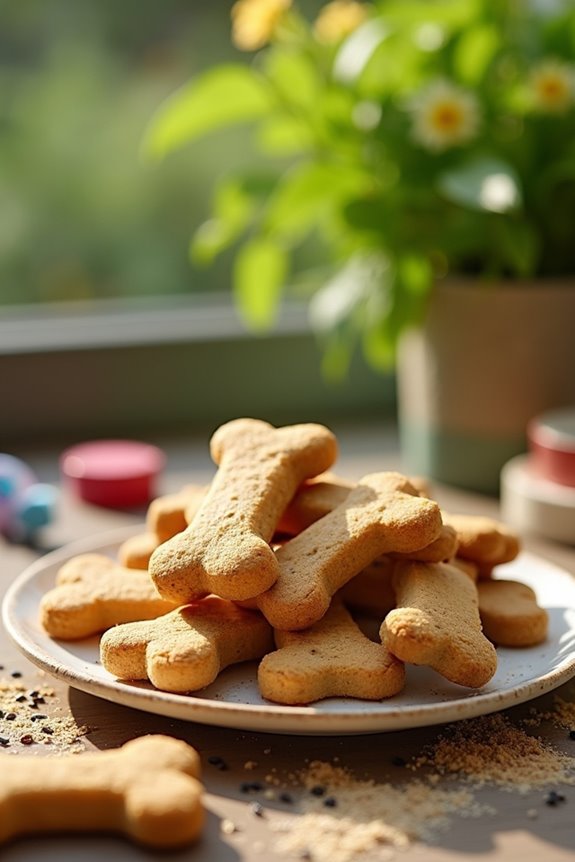 peanut butter dog treats