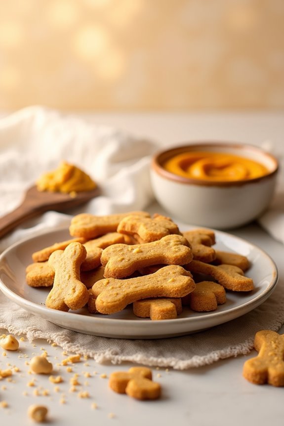 peanut butter pumpkin treats