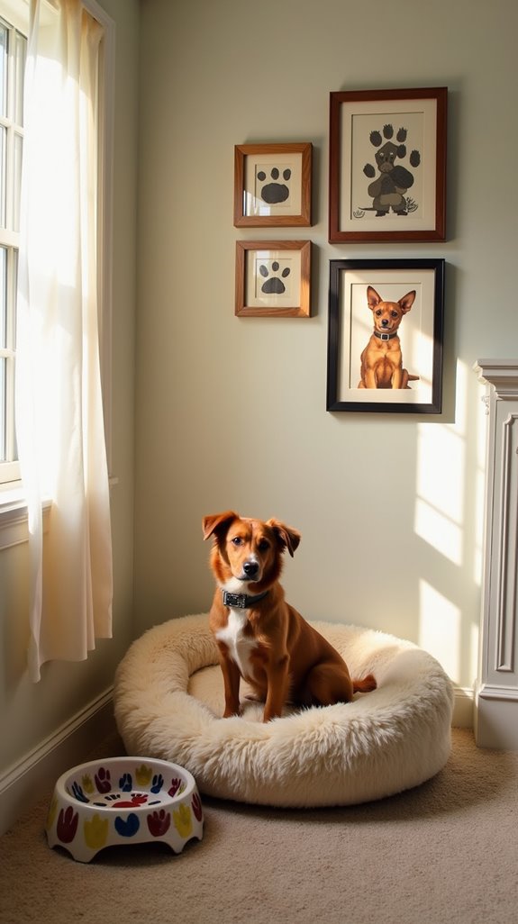 personalized dog wall art