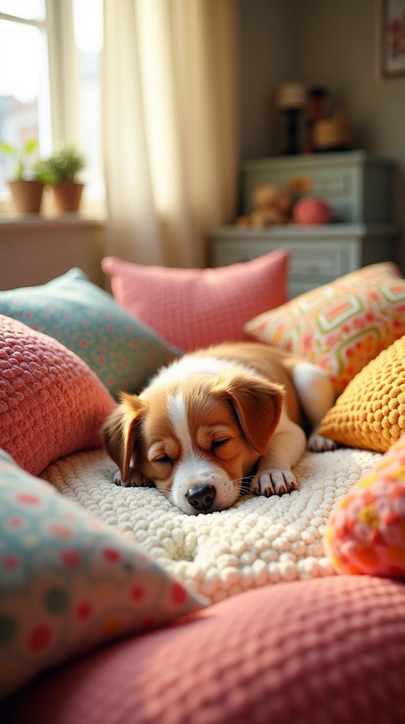 plush supportive foam bed