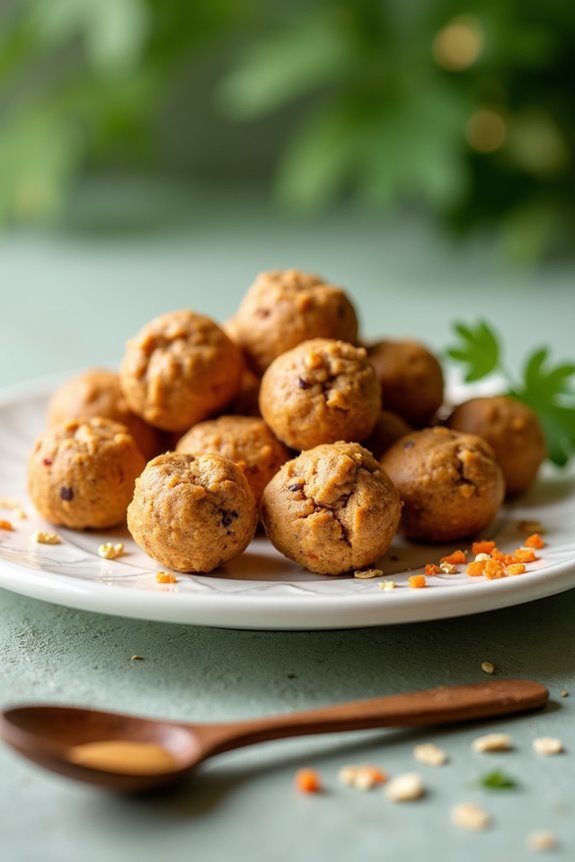 pumpkin peanut butter dog treats