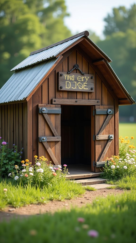 rustic elegance dog house