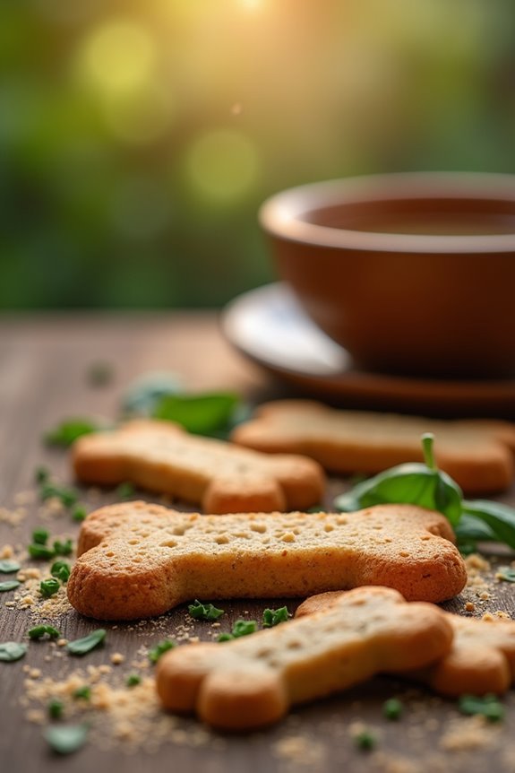 savory duck dog biscuits