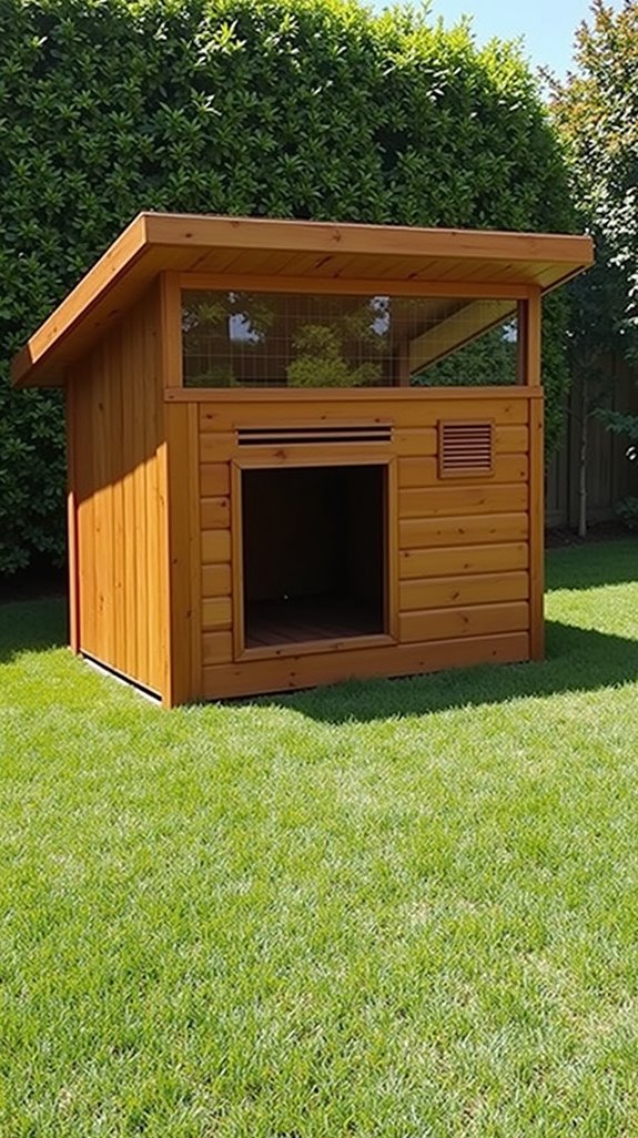 smart ventilated dog house