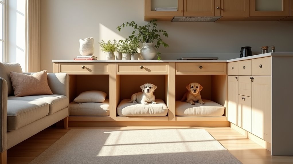 space saving dog bed solutions