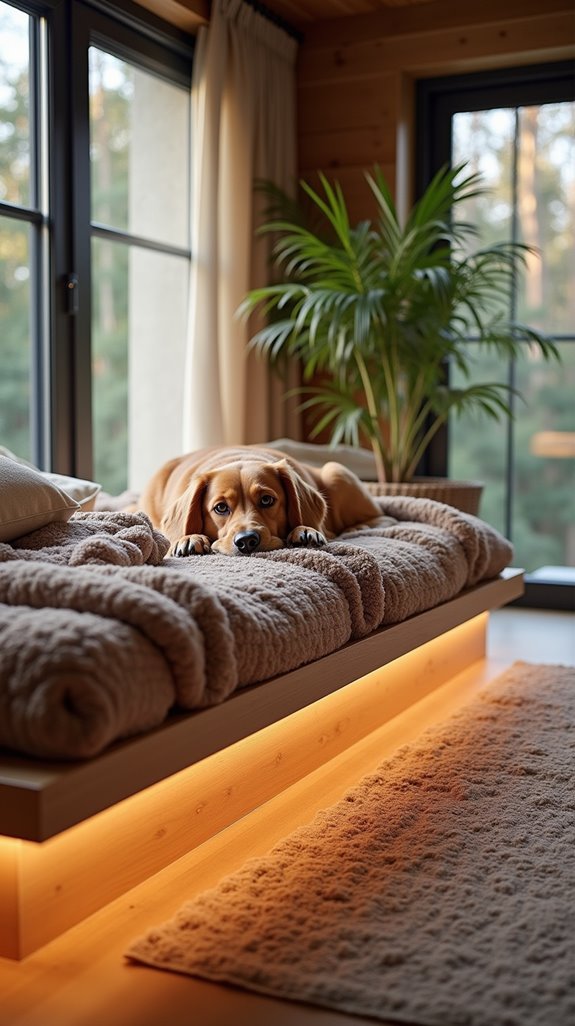 stylish and comfortable dog bed