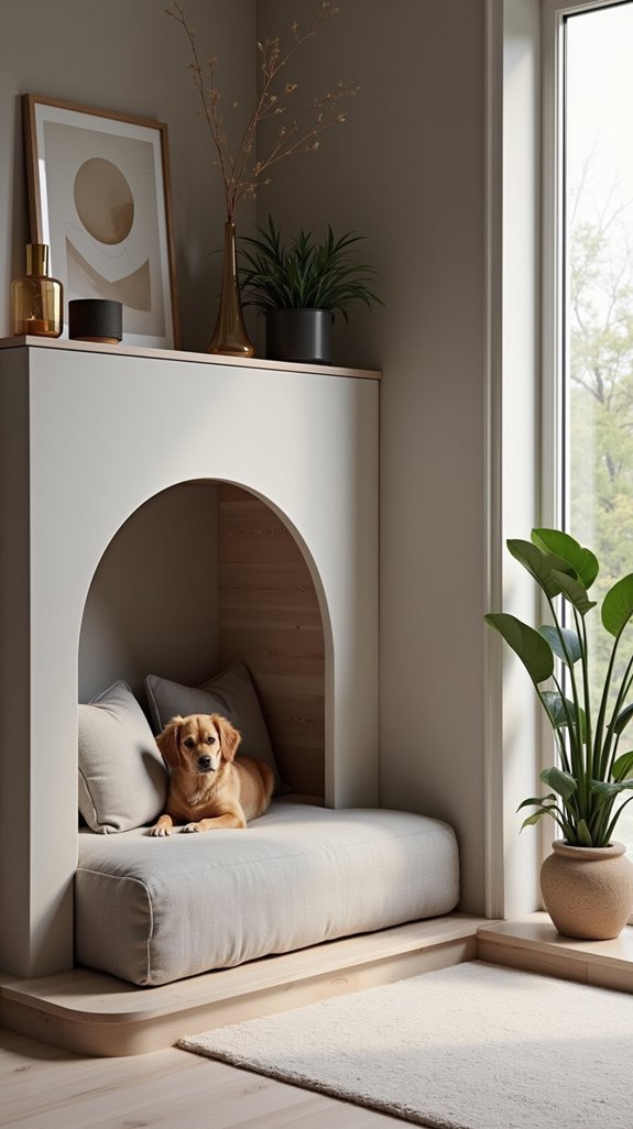 stylish canine comfort space